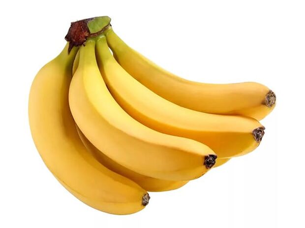نظرا لاحتوائه على البوتاسيوم ، فإن الموز له تأثير إيجابي على فاعلية الذكور