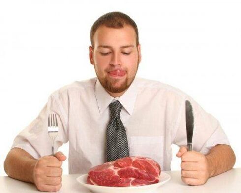اللحوم لها تأثير إيجابي على الفاعلية